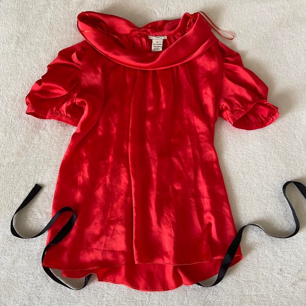 Brand new with tags red satin dress from Vertigo Paris